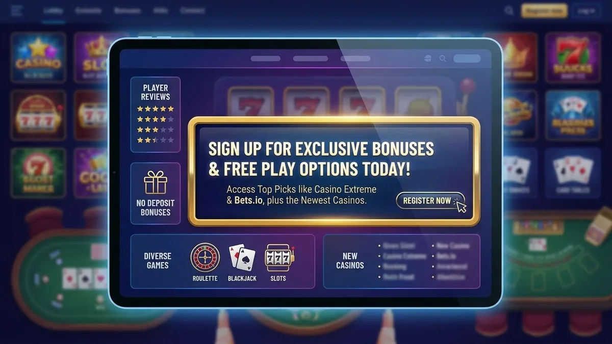 Sign Up With Bonus